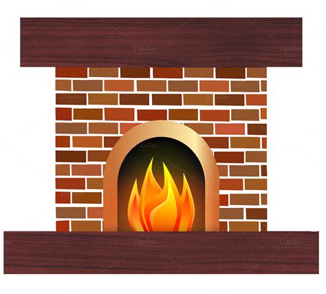 Fireplace Template Printable